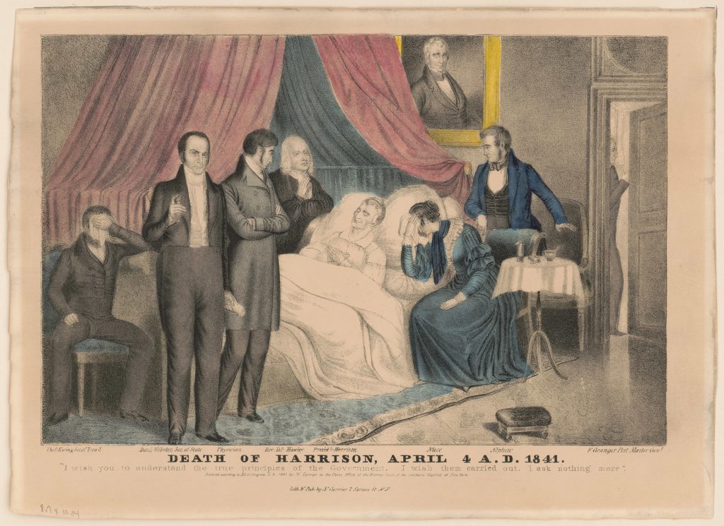President William Henry Harrison Died in Office