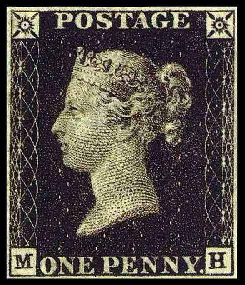 The First Postage Stamp Issued
