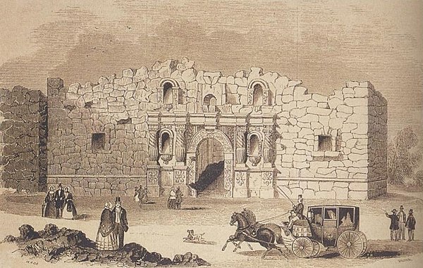 The Siege of the Alamo Began
