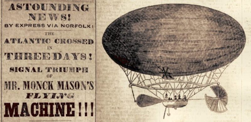 The Balloon Hoax by Edgar Allen Poe
